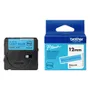Brother BTAG-L33 Blue on Light Blue Laminated P-Touch Adhesive Labelling Tape 12mm x 4m