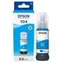 Epson 104 Cyan Ecotank Ink Bottle - (C13T00P240)