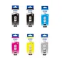 Epson 114 6 Colour Ink Bottle Multipack - (C13T07A140, C13T07B140, C13T07B240, C13T07B340, C13T07B440, C13T07B540)