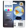 Epson 267 Tri-Colour Ink Cartridge - (T2670 Globe)