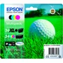 Epson 4 Colour 34XL / 34 Ink Cartridge Multipack - (C13T34794010 Golf Ball)