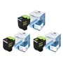 Compatible Lexmark C232H High Capacity 3 Colour Toner Cartridge Multipack
