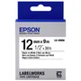 Epson C53S654021 Black On White Labelling Tape 12mm x 9m - (LK-4WBN)