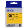 Epson C53S657005 Black on Yellow Label Tape 36mm x 9m - (LK-7YBP)