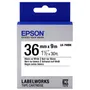 Epson C53S657006 Black on White Label Tape 36mm x 9m - (LK-7WBN)