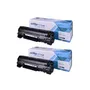 Compatible HP 36A Black Toner Cartridge Twin Pack - (CB436AD)