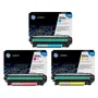 HP 504A 3 Colour Toner Cartridge Multipack