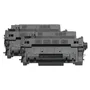 HP 55X High Capacity Black Toner Cartridge Twin Pack (CE255XD)