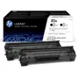 HP 85A Black Toner Cartridge Twin Pack (CE285AD)