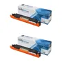 Compatible HP 126A Black Toner Cartridge Twin Pack - (CE310AD)