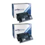 Compatible HP 90X High Capacity Black Toner Cartridge Twin Pack - (CE390XD)