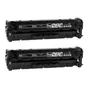 HP 305X High Capacity Black Toner Cartridge Twin Pack - (CE410XD)
