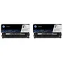 HP 131X High Capacity Black Toner Cartridge Twin Pack - (CF210XD)