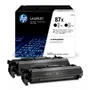 HP 87X High Capacity Black Toner Cartridge Twin Pack (CF287XD)