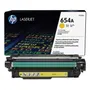 HP 654A Yellow Toner Cartridge - (CF332A)