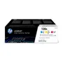 HP 128A 3 Colour Toner Cartridge Multipack - (CF371AM)