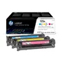 HP 125A 3 Colour Toner Cartridge Multipack - (CF373AM)