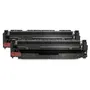 HP 410X High Capacity Black Cartridge Twin Pack - (CF410XD)
