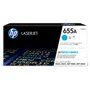 HP 655A Cyan Toner Cartridge - (CF451A)