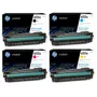 HP 655A 4 Colour Toner Cartridge Multipack