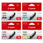 Canon CLI-571XL High Capacity 4 Colour Ink Cartridge Multipack