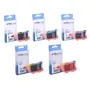 Compatible Canon CLI-8 5 Colour Ink Cartridge Multipack