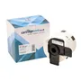 Compatible Brother DK-11202 Black on White 62mm x 100mm Adhesive Label Tape