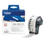 Brother DK-22210 Black On White 29mm x 30.48m Strong Adhesive Continuous Paper Tape Paper