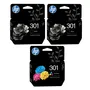 HP 301 2 x Black & 1 x Tri-Colour Ink Cartridge Multipack E5Y87EE