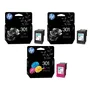 HP 301 2 x Black & 1 x Tri-Colour Ink Cartridge Multipack E5Y87EE