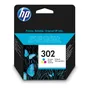 HP 302 Tri-Colour Ink Cartridge - (F6U65AE)