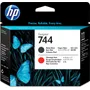 HP 744 Matte Black and Chromatic Red Printhead (F9J88A)