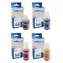 Compatible Canon GI-490 4 Colour Ink Bottle Multipack