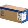Brother HGE261V5 Black On White High Grade Adhesive Labelling Tape 5 Pack 36mm x 8m