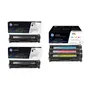 HP 312A / HP 312X 5 Colour Toner Cartridge Multipack - (CF380XD & CF440AM)