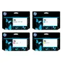 HP 70 4 Colour Ink Cartridge Multipack