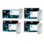 HP 728 High Capacity 4 Colour Ink Cartridge Multipack