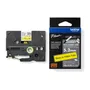 Brother HSE-611E Black On Yellow Heat Shrink Tube Tape 5.2mm x 1.5m