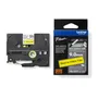 Brother HSE-621E Black On Yellow Heat Shrink Tube Tape 9mm x 1.5m