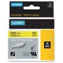 Dymo 18052 Black On Yellow Heat Shrink Non adhesive Tubing 6mm x 1.5m (S0718270)