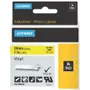 Dymo 1805431 Black On Yellow Vinyl Adhesive Labels 24mm x 5.5m