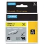 Dymo 18056 Black On Yellow Heat Shrink Non adhesive Tubing 12mm x 1.5m (S0718310)
