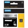 Dymo 18487 Black On Metallic 19mm x 5.5m Polyester Adhesive Tape Cartridge (S0718200)