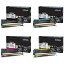 Lexmark 24B57 4 Colour Return Program Toner Cartridge Multipack