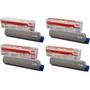 Oki 4405910 4 Colour Toner Cartridge Multipack