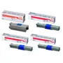 Oki 4446970 4 Colour Toner Cartridge Multipack