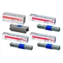 Oki 4446972 High Capacity 4 Colour Toner Cartridge Multipack