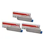 OKI 4484461 3 Colour Toner Cartridge Multipack