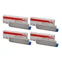 OKI 4484461 4 Colour Toner Cartridge Multipack