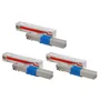 Oki 4497353 3 Colour Toner Cartridge Multipack